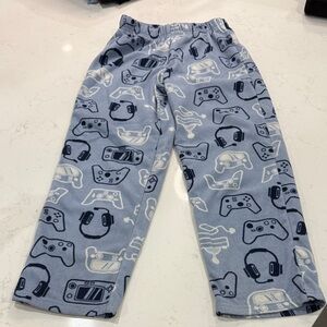 Carters Blue Gamer Print Pajama Bottoms